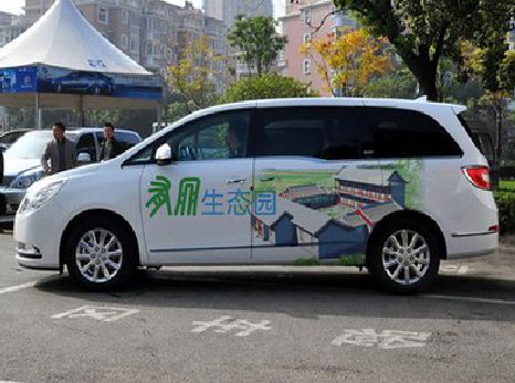 金溪户外车贴喷绘如何保持效果?